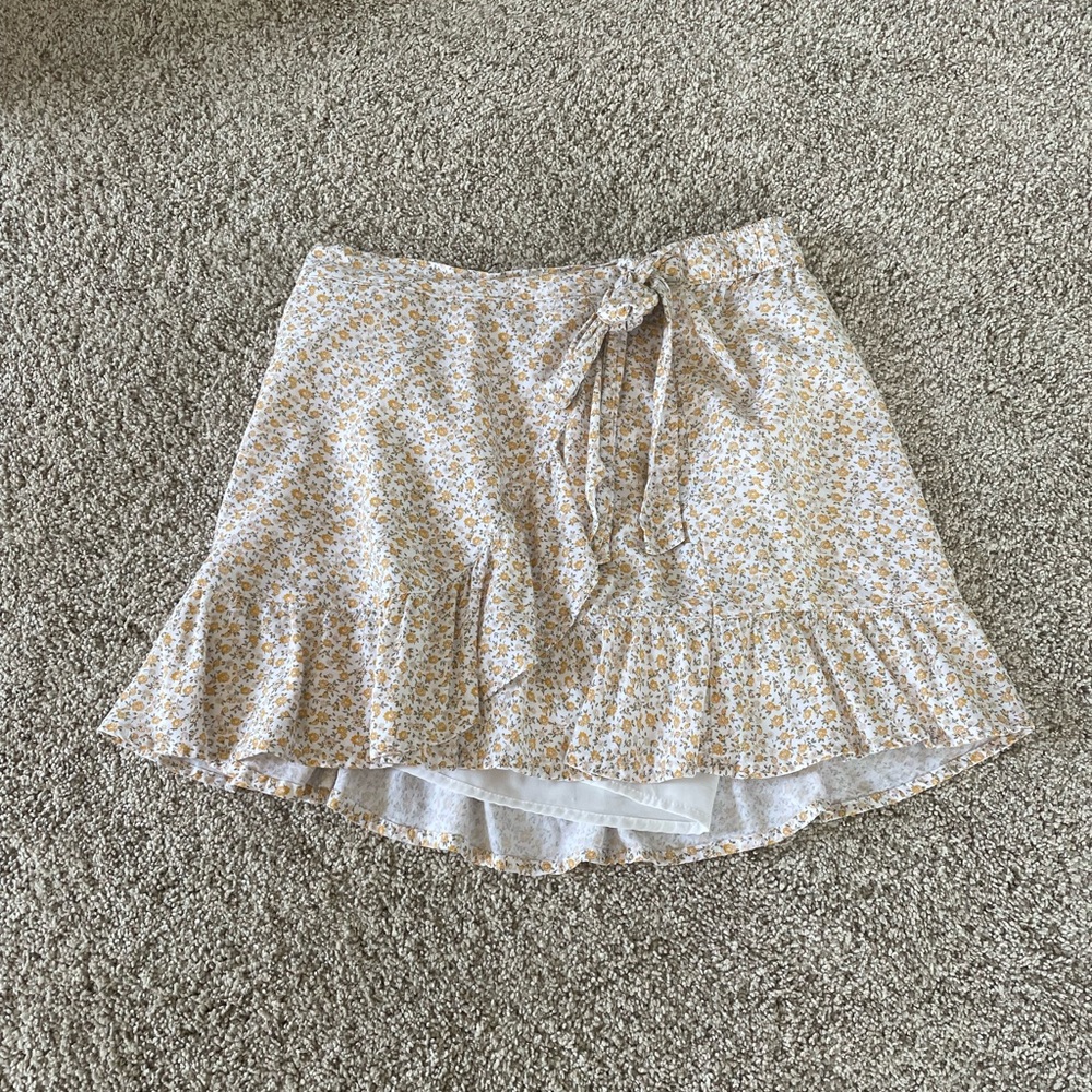 Hollister Floral Skirt